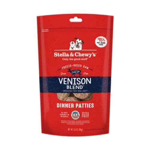 [Stella-狗凍乾]生肉主糧｜鹿肉及羊肉配方｜Venison Blend｜5.5oz｜(代訂)