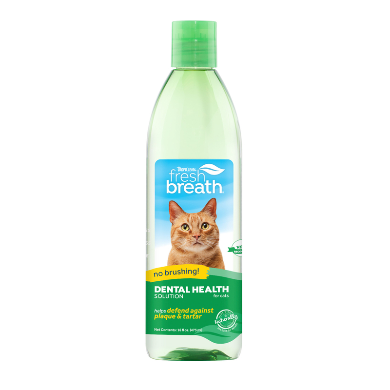 [Tropiclean]天然清新口氣潔齒水｜貓咪專用｜16oz