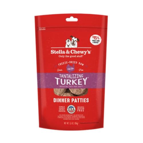 [Stella-狗凍乾]生肉主糧｜火雞配方｜Tantalizing Turkey｜5.5oz｜(代訂)