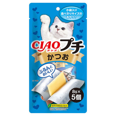 [Ciao-肉塊]鰹魚片｜8g*5片｜(TSC-152)