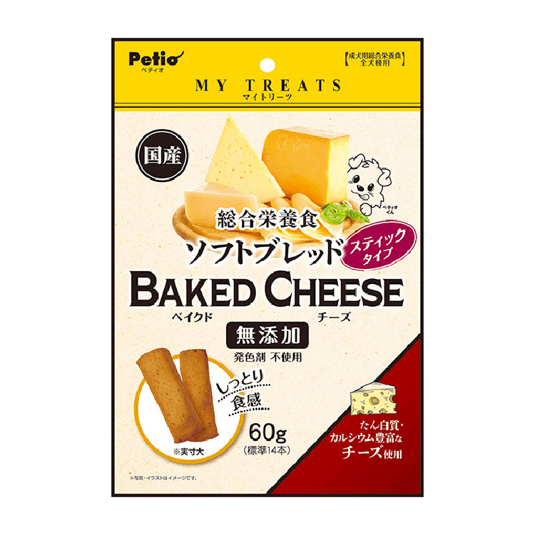 [Petio]綜合營養｜芝士多士條60g