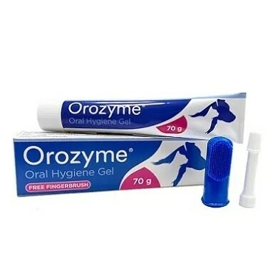 [Ecuphar科盾]Orozyme Oral Hygiene Gel｜護齒凝膠連指套｜70g｜(貓狗用)