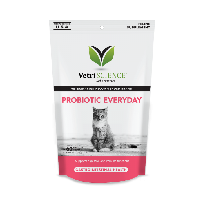 [VetriScience]貓用｜腸道益生菌肉粒｜Probiotic Everyday｜60粒