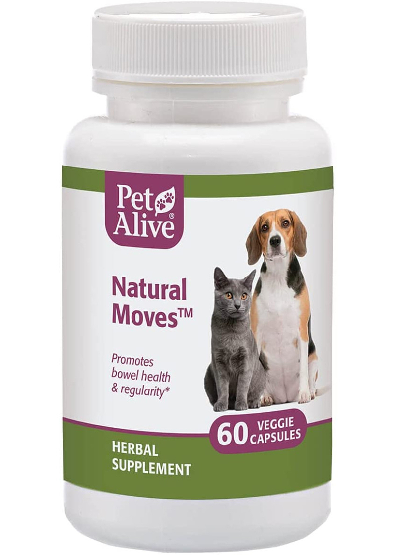 [PetAlive]針對便秘｜NATURAL MOVES FOR PETS™ ｜60 caps(代訂)