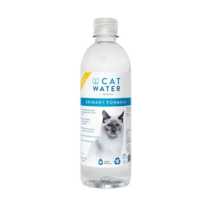 [CatWater]泌尿防尿石配方｜pH 值平衡｜貓專用蒸餾天然泉水｜500ml｜加拿大