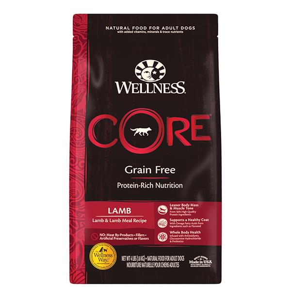 [Wellness-狗糧]CORE® 無穀物系列｜羊肉配方- 4lbs(代訂)