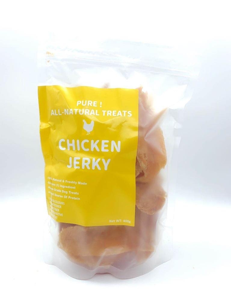 [Pure!]天然風乾純雞肉片｜Chicken Jerky｜400g