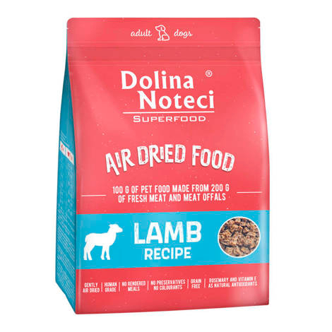 [Dolina Noteci]狗用｜Superfood低溫風乾肉粒糧｜羊肉配方｜Lamb｜1kg